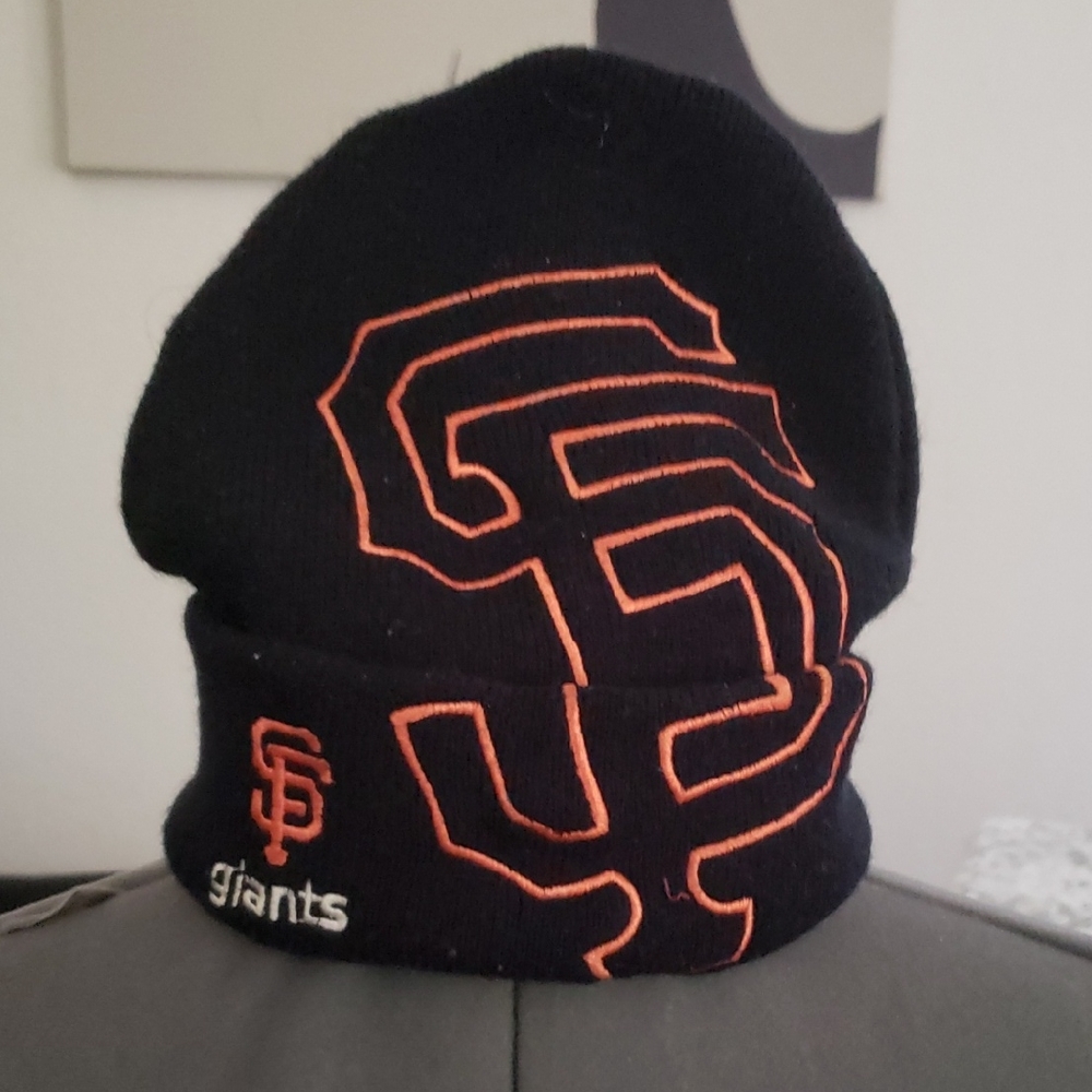 San Francisco Giants Black and Orange Beanie